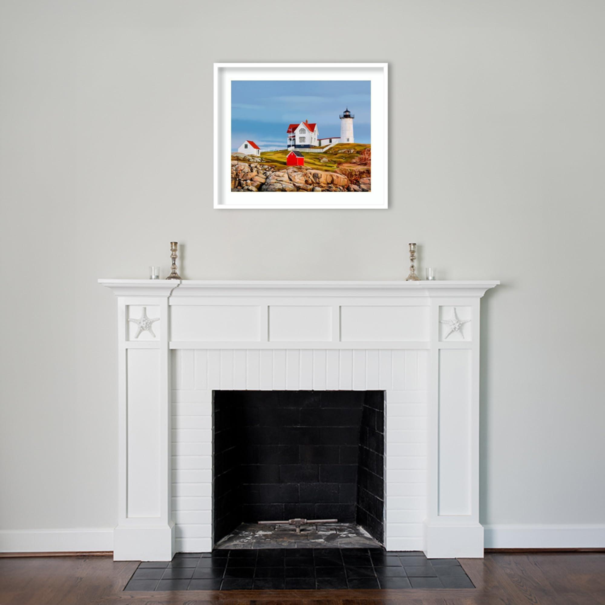 Ambesonne Ambesonne Christmas Tree Window Valance Pack of 2, Unusual Shapes Pattern with Tree Drawings Hearts and Triangles Holiday Vibe, Rod Pocket Curtain Valances for Kitchen Bedroom, 54\" X 18\", Green White