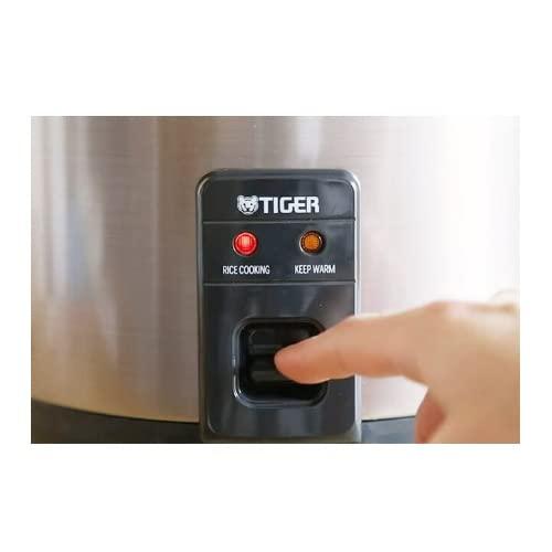 Tiger Tiger JNP-S55U 3-Cup Capacity White Rice Cooker with Non-Stick Inner Pot, Spatula and Measuring Cup, Keep Warm Setting Upto12 hours (Urban Satin)