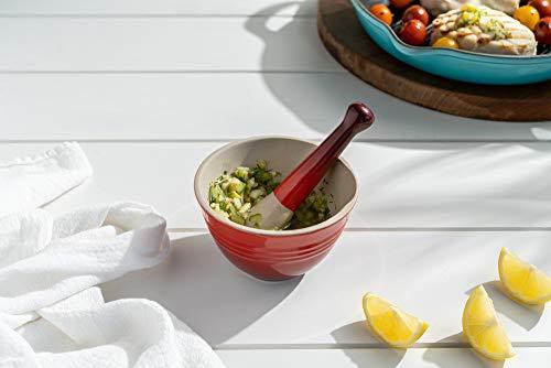 Le Creuset Le Creuset Stoneware Mortar and Pestle Set, 10 oz., White