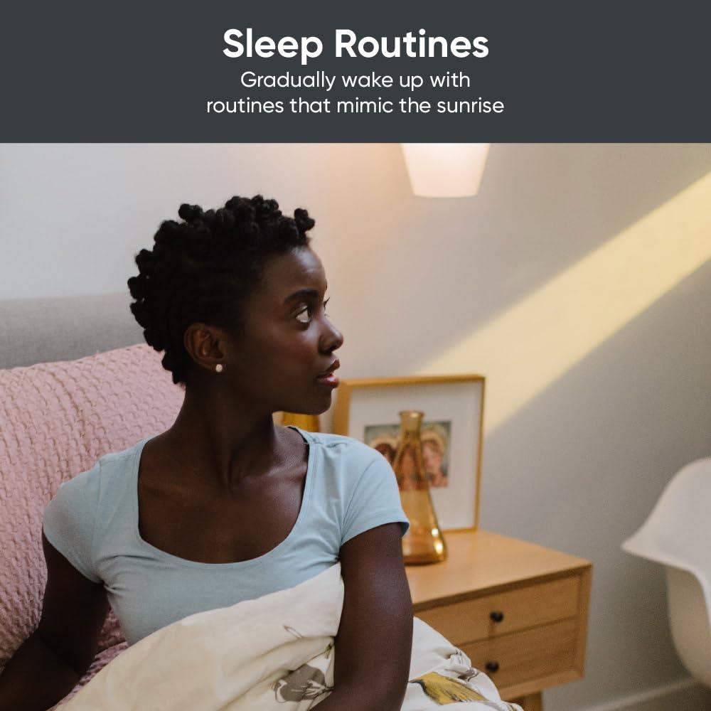 WYZE WYZE Bulb White, 800 Lumen, 90+CRI WiFi Tunable-White A19 Smart Light Bulb, Compatible with Alexa and Google Assistant, Four-Pack