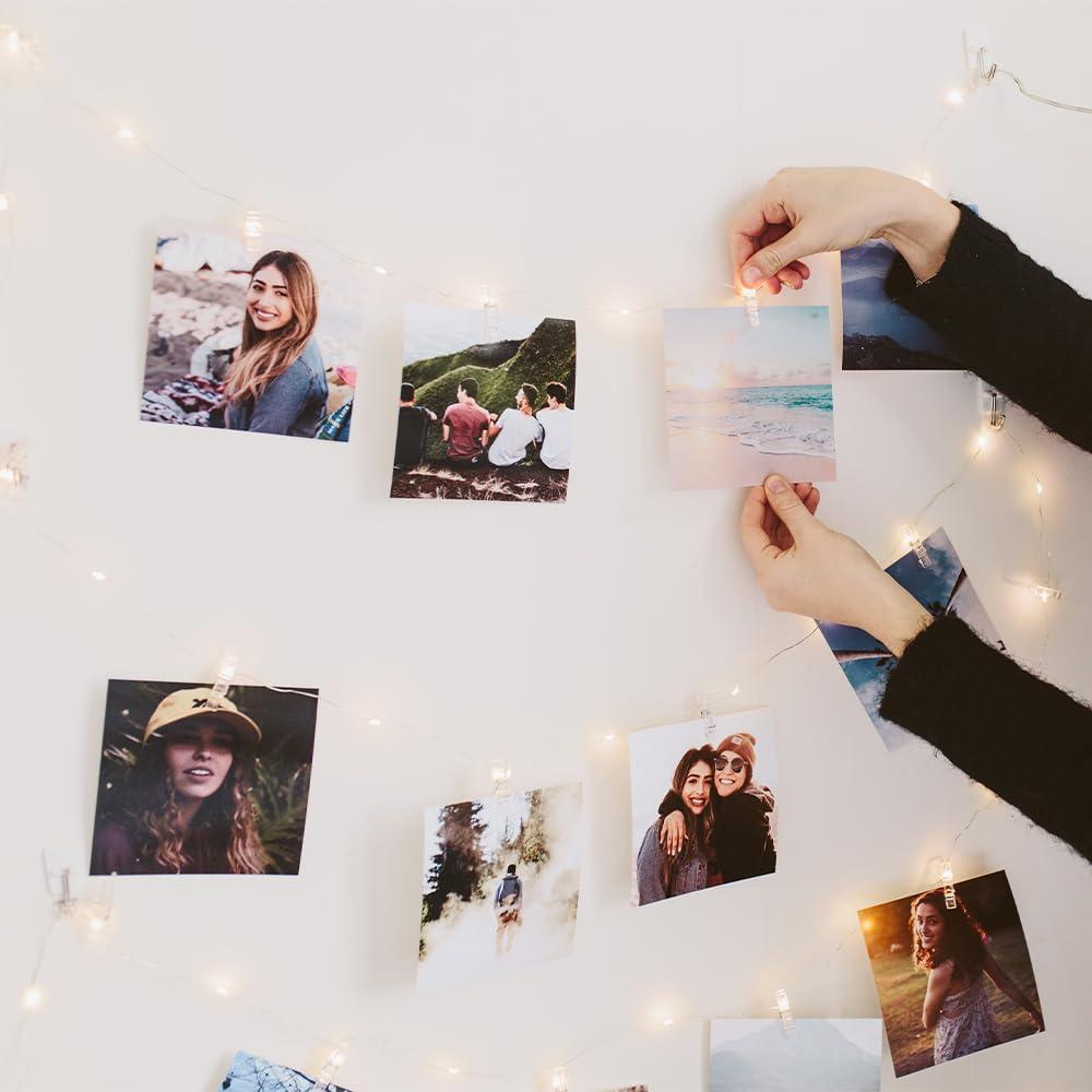 PicPrint 4x4 Square Photo Prints - Sets - Glossy Photo Paper (Set of 50)