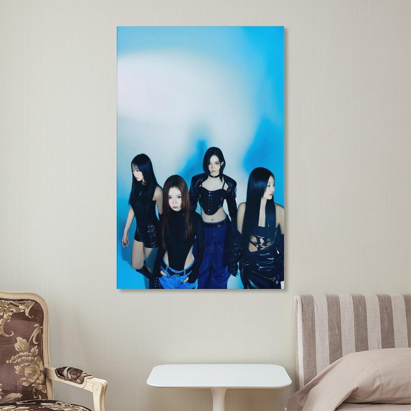 Generic Aespa Drama The Giant Music KPOP ARTIST Poster And Wall Art Picture Print Modern Family Bedroom Decor Posters 08x12inch(20x30cm)