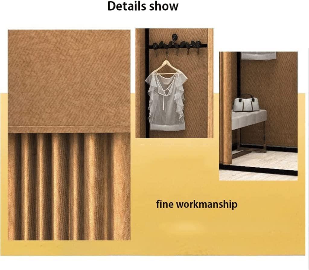 OLOTU OLOTU Fitting Room Fitting Room Clothing Store Temporary Changing Room Square Dressing Room Include Shading Curtain Hanging Rod and Hook Up Protective