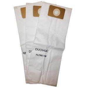 DuoVac Duovac Filtre 196 Hepa Cloth Central Vacuum Bags
