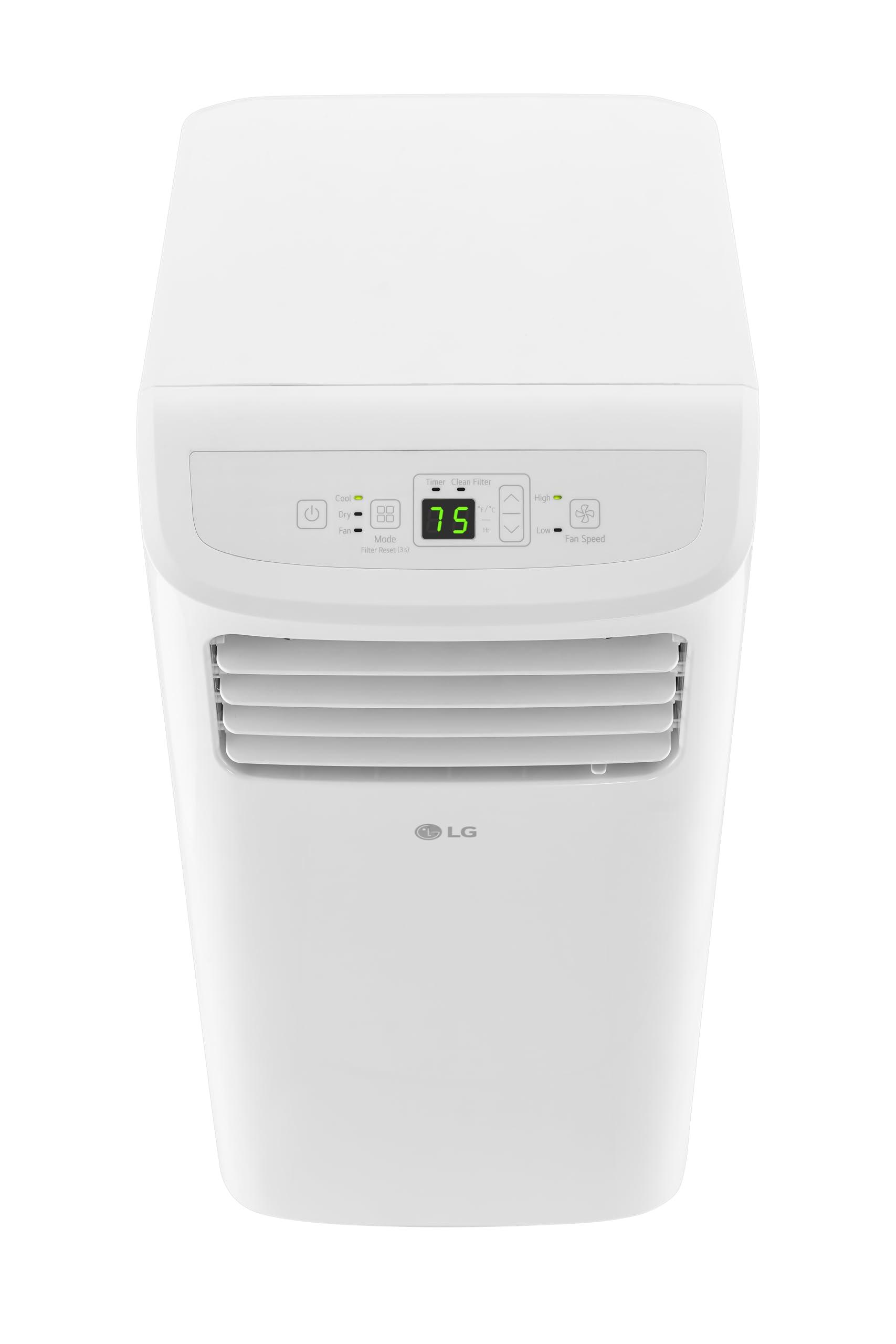 LG LG LP0524WFR Portable Air Conditioner w/Remote, Cools 150 Sq.Ft, Quiet Operation, 115V, 5,000 BTU (7700 ASHRAE), White