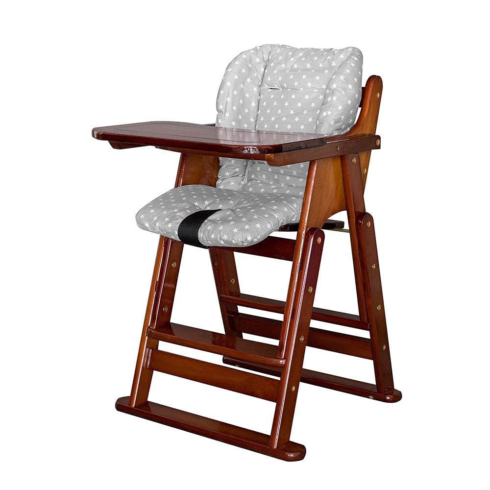 Kocpudu High Chair Cushion,High Chair Pad with 5-Point high Chair Belt