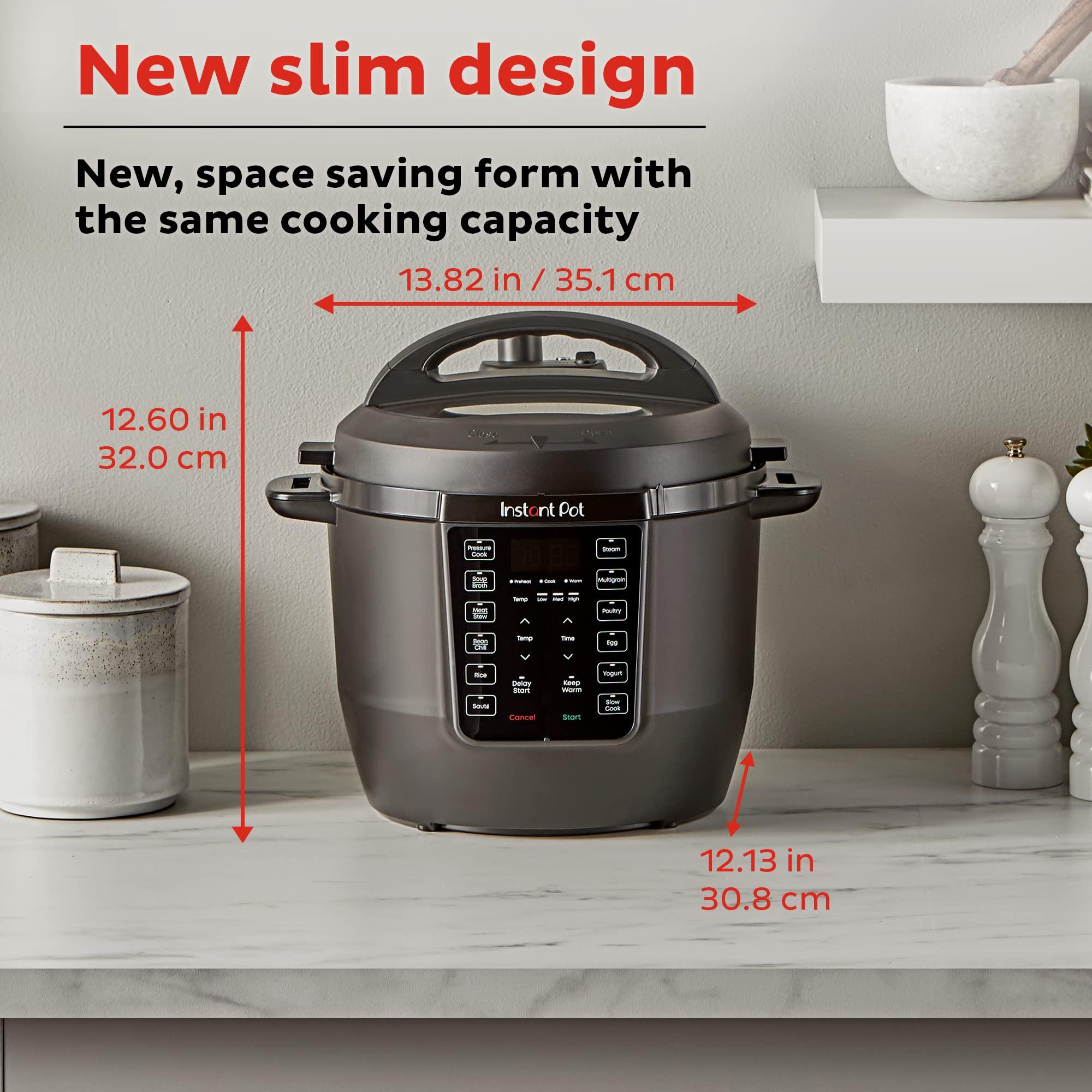 Instant Pot Instant Pot RIO, 7-in-1 Electric Multi-Cooker, PressureCooker, SlowCooker, RiceCooker, Steamer, Saut, Yogurt Maker, & Warmer, Includes App With Over 800 Recipes, 6 Quart