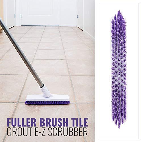 Fuller Brush Fuller Brush Tile Grout E-Z Scrubber Complete - Lightweight Multipurpose Power Surface Scrubber & Cleaner Brush - Perfect for Cleaning Hard to Reach Areas