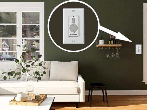 MINKA-AIRE MINKA-AIRE Wall Control System - White - WCS213