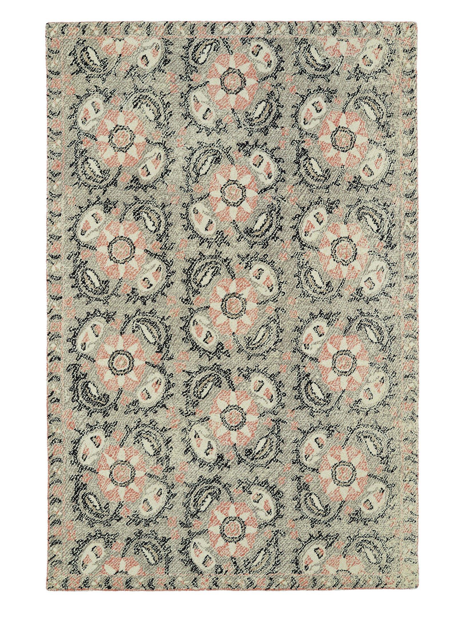 Kaleen Kaleen Rugs Montage Collection MTG10-75 Grey Hand Tufted 9' x 12' Rug