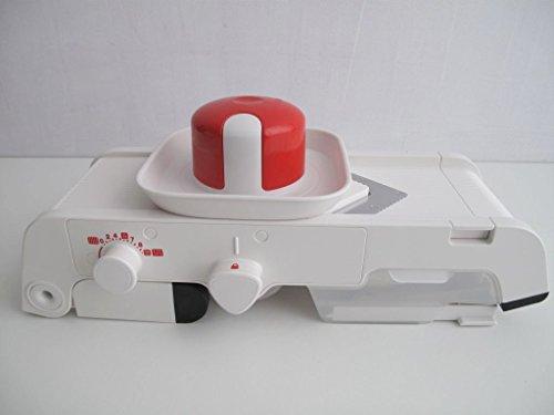 Tupperware TUPPERWARE Chef Mando-Chef D202 Multi-Slicer Grater Mandolino Kchenenstar White/Red