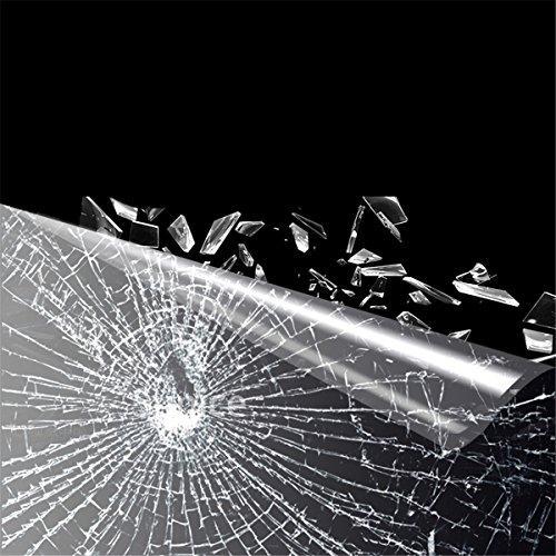 Queenbox Queenbox 3M/10FT Clear Safety and Security Window Film Glass Protection Adhesive UV Prevention Window Film Easy Removal (20IN X10FT)