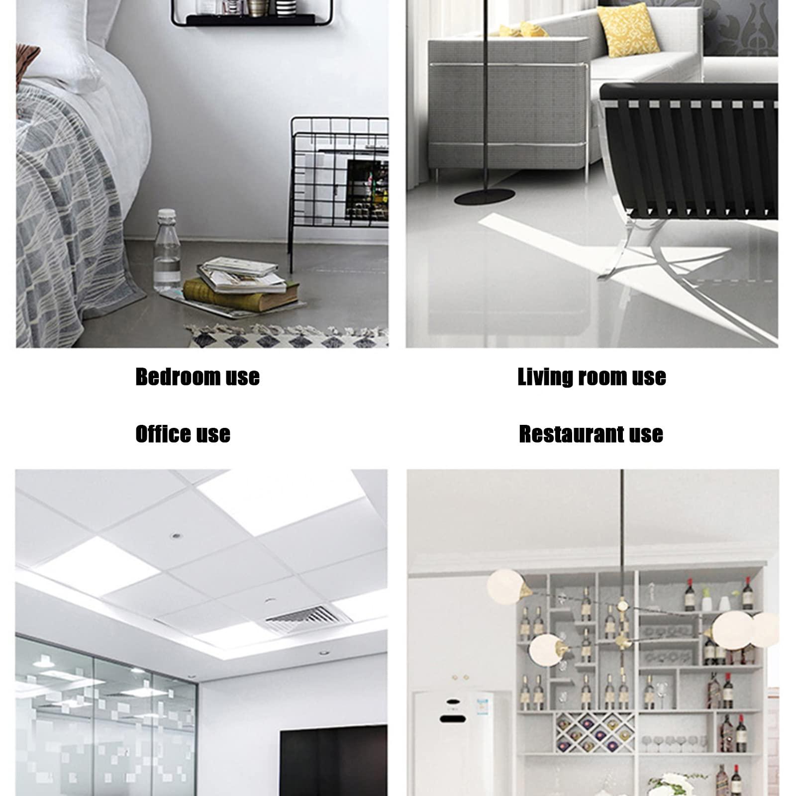 HomeLoft Basics Wall Mount Fan, 16 Inch 9 Blades 3 Speeds Remote Control Fan, Adjustable 120 Degree Oscillating 8 Hour Timer, Household Wall Mount Fans