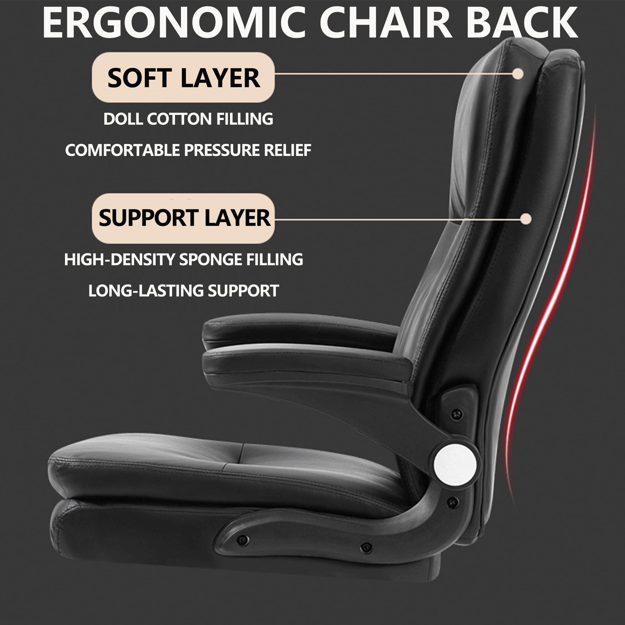 Guangy Guangy Ergonomic Office Gaming Chair-Adjustable Computer Desk Chair 90 Rotating Armrests,125 Recline,Thick Backrest,Anti-Slip Cushion-for Home Office,Study,Working,Executive,Living,Bedroom (Pink)