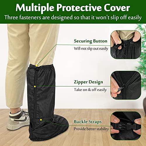 Mybow Walking Boot Cover for Broken Foot Injuries Medical Tall Walking Boot Cover Orthopedic Recovery Cast Cover Outdoor Rain Snow Winter Surgical Fracture Cast Cover Waterproof Protector for Women Men