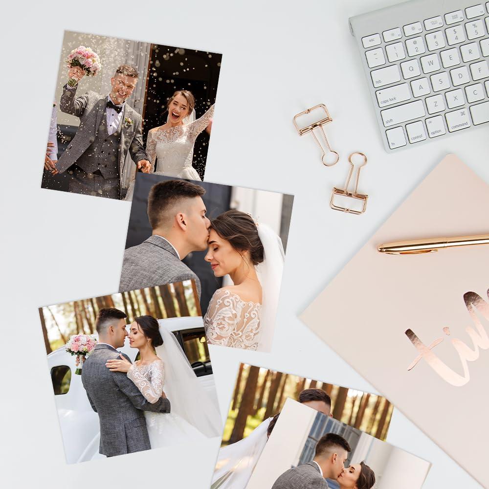 PicPrint 4x4 Square Photo Prints - Sets - Glossy Photo Paper (Set of 50)