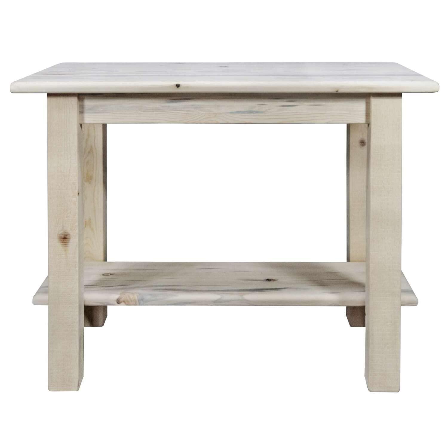 Montana Woodworks Montana Woodworks Homestead Collection Console Table with Shelf, Ready to Finish
