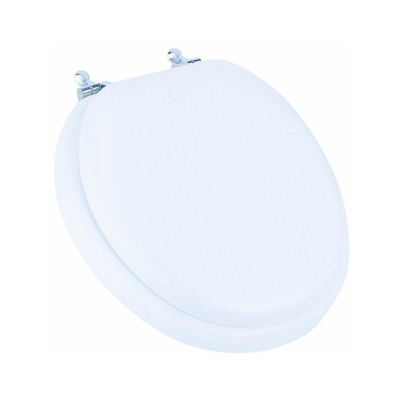 Mayfair Mayfair 13CP 000 Soft Toilet Seat, 1 Pack Round, White