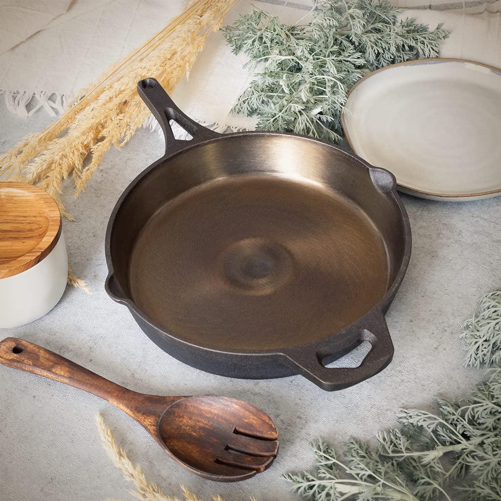 Backcountry Iron Backcountry Iron 10-1/4 Inch Smooth Wasatch Pre-Seasoned Round Cast Iron Skillet