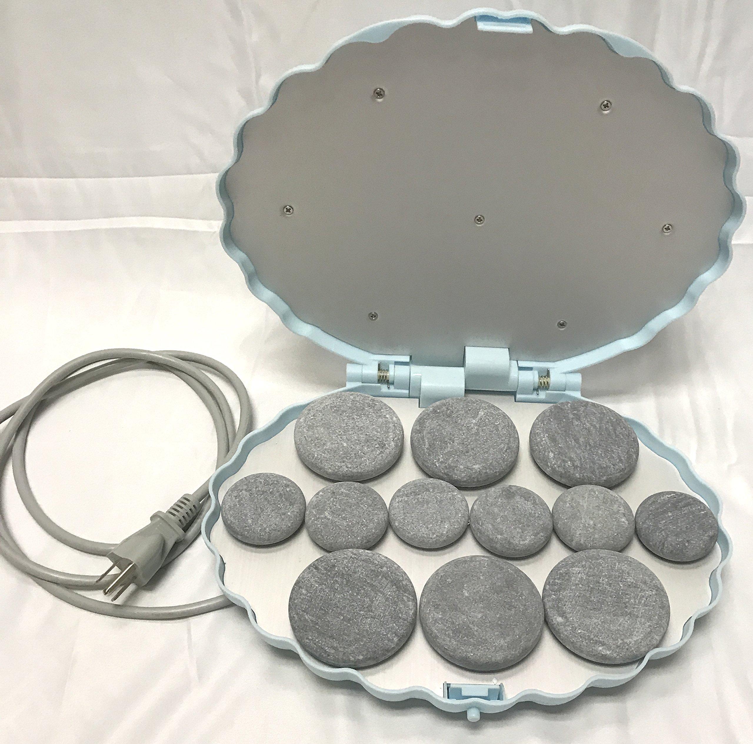 Therapist's Choice Therapists Choice Portable Hot Stone Warmer with 12 Stones for Massage Therapy