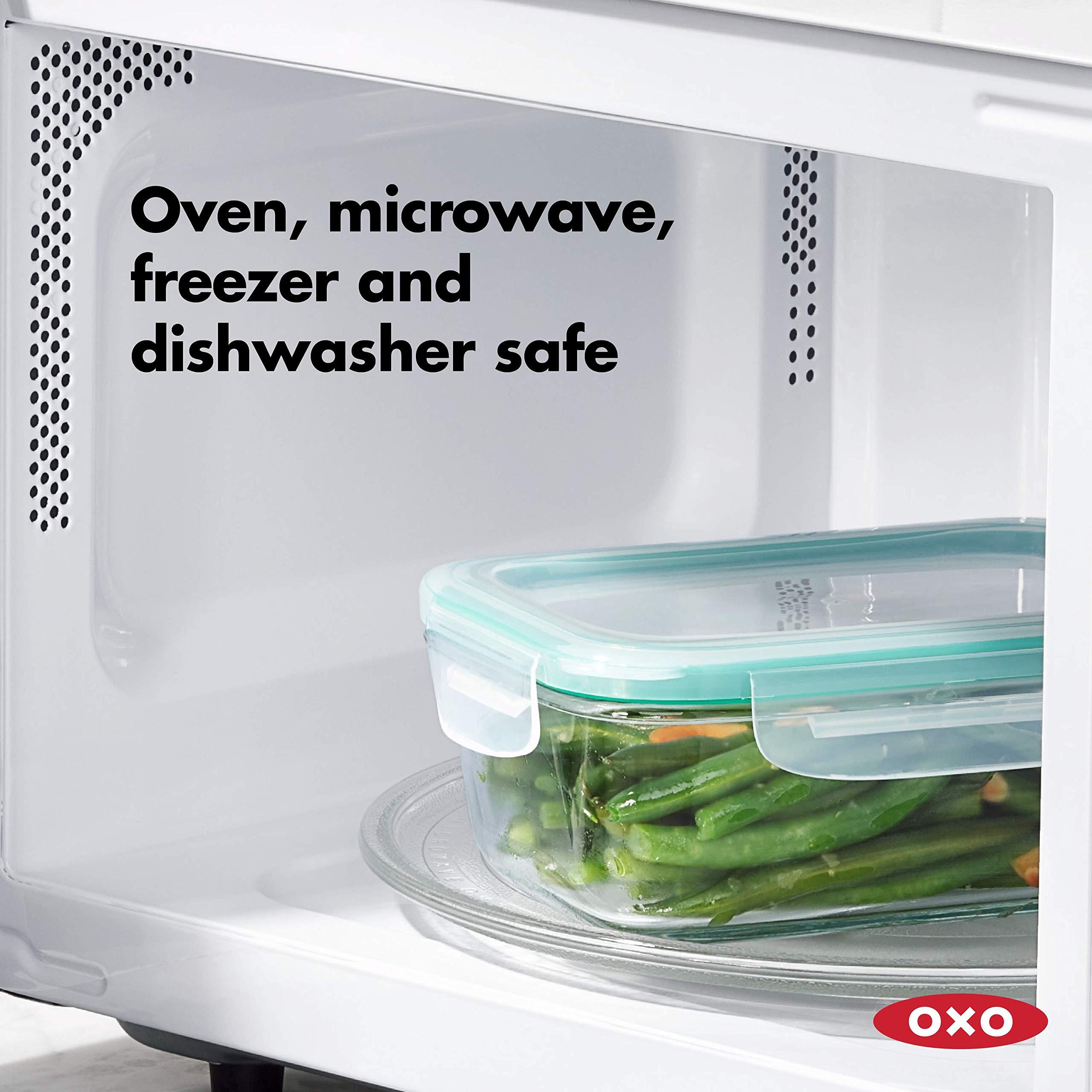 OXO OXO Good Grips 8 Cup Smart Seal Glass Rectangle Container