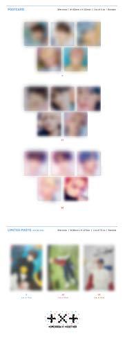 TXT TXT Minisode 1 : Blue Hour 3rd Mini Album 3 Version SET CD+128p PhotoBook+2p Sticker+Lyric Paper+43p Behind Book+1p PhotoCard+1p PostCard+Tracking Sealed