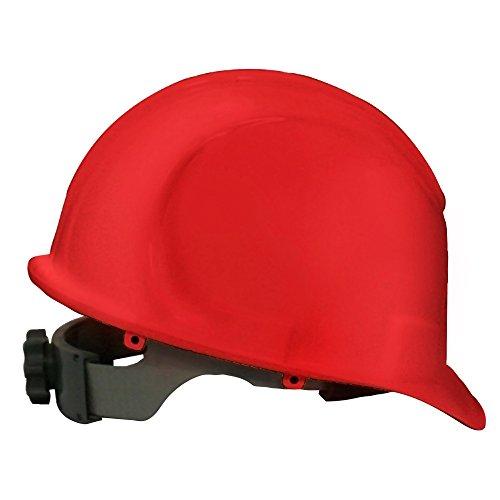 Jackson Safety Jackson Safety Charger Hard Hat, Meets ANSI Z89.1-2009, Choice of Suspension, Red, 12 / Case, 20394
