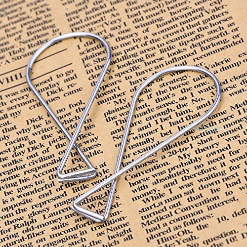 Outus 300 Packs Ceiling Hook Tile Hooks T-bar Clips Drop Ceiling Clips for Office, Classroom, Home and Wedding Decoration, Hanging Sign from Suspended Tile/Grid/Drop Ceilings