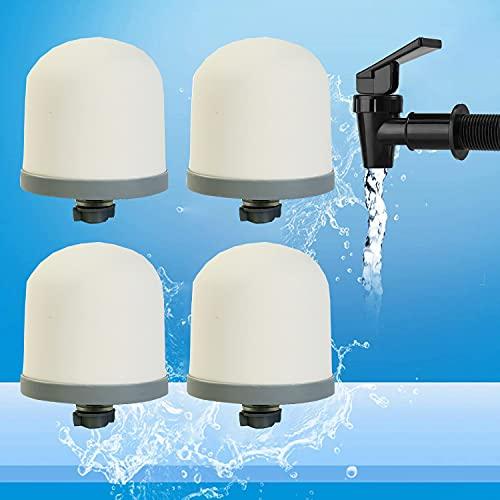 HUINING Huining 2PCS Ceramic Dome Replacement Filter for Household Water Bucket Filtration System Water Pitcher