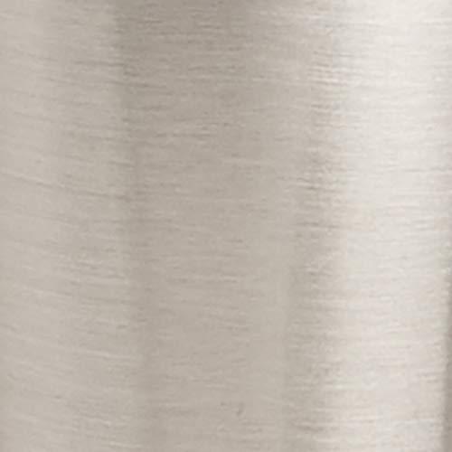 SCHLAGE Schlage FE285 CAM 619 FLA LH Camelot Front Entry Handleset with Left-Handed Flair Lever, Lower Half Grip, Satin Nickel