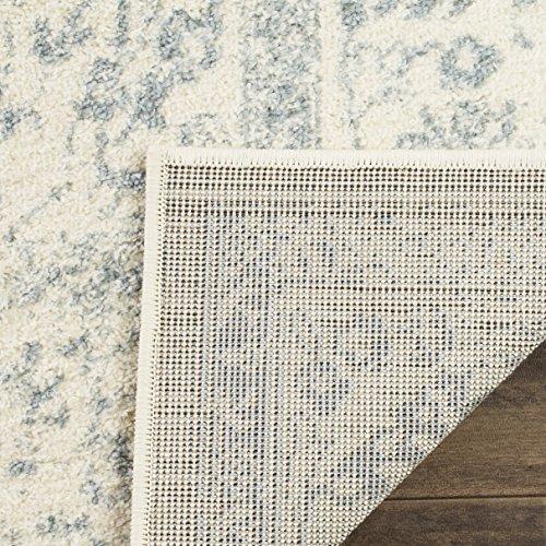 Safavieh SAFAVIEH Adirondack Collection Area Rug - 6' x 9', Ivory & Slate, Oriental Distressed Design, Non-Shedding & Easy Care, Ideal for High Traffic Areas in Living Room, Bedroom (ADR109S)