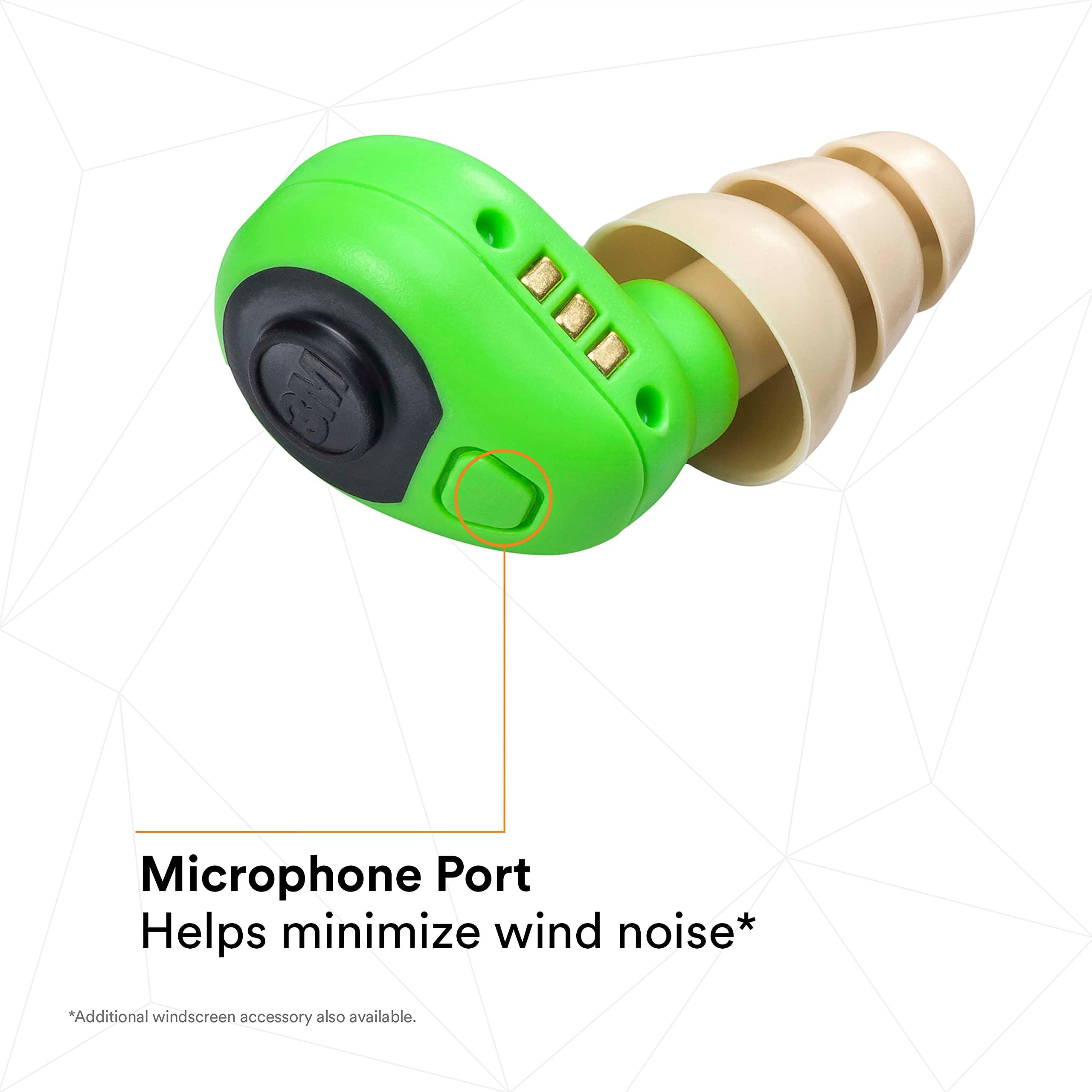 3M 3M PELTOR EEP-100 Ear Plug Kit, Rechargeable, Noise Reduction, Construction, Manufacturing, Maintenance