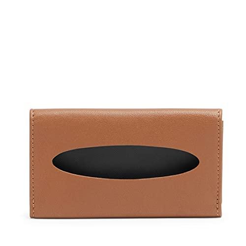 Leatherology Leatherology Cognac Pocket Tissue Holder