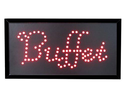 Tripact Inc 19x10 Neon Sign LED Lighting - Single Switch: Power for Business Identification by Tripact Inc - Buffet