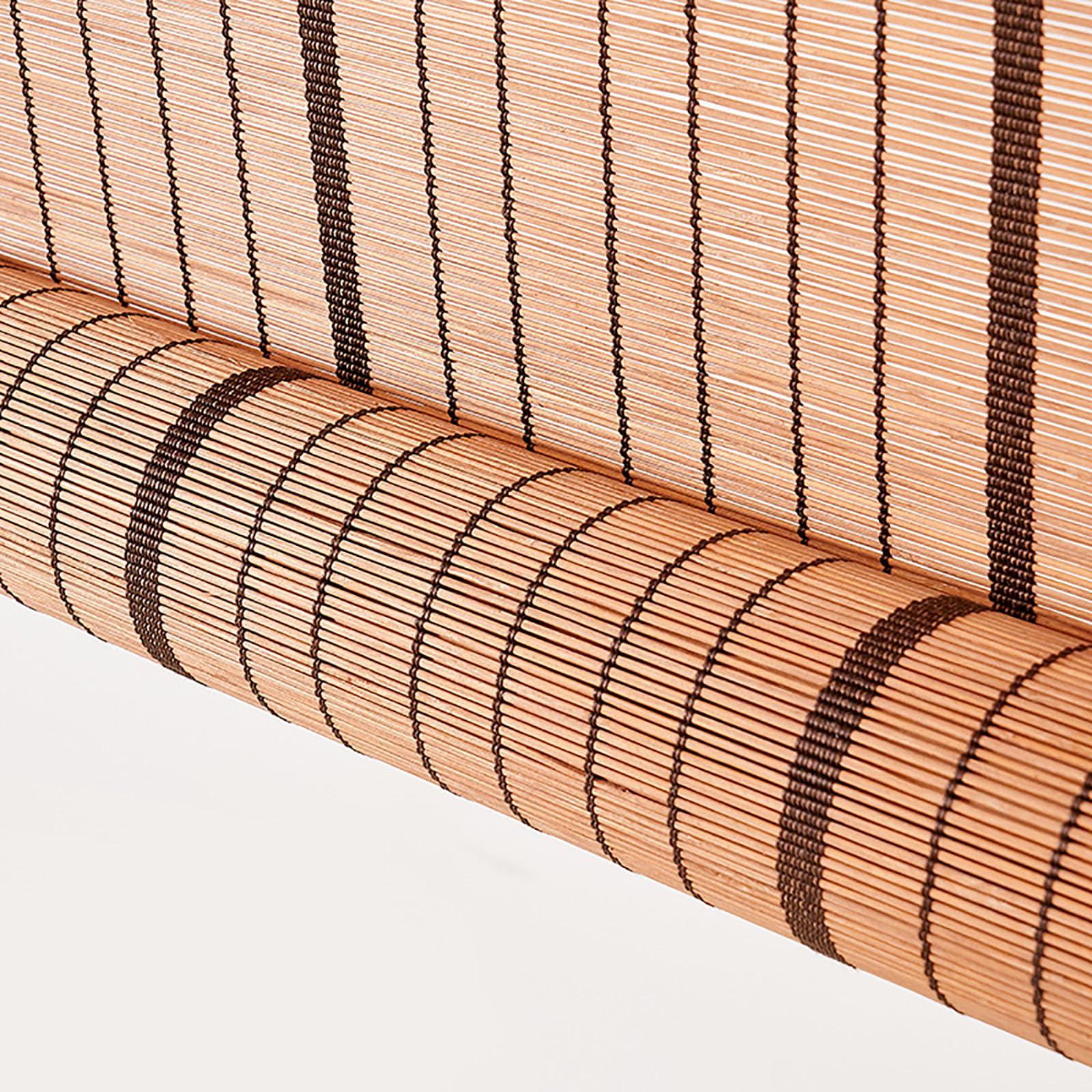 APCHJOJ Bamboo Blinds, Bamboo Roller Blinds for Windows, Light Filtering Hanging Blinds, Privacy Screens, Bamboo Blinds for Patio Indoor/Outdoor Porch