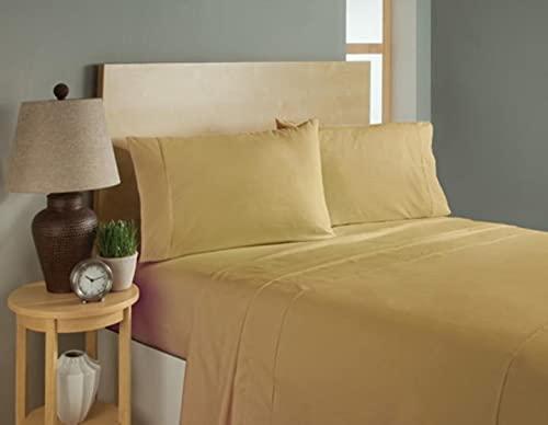 Pampered By Porsha Pampered By Porsha Luxurious Sheet Set, Camel (California King)