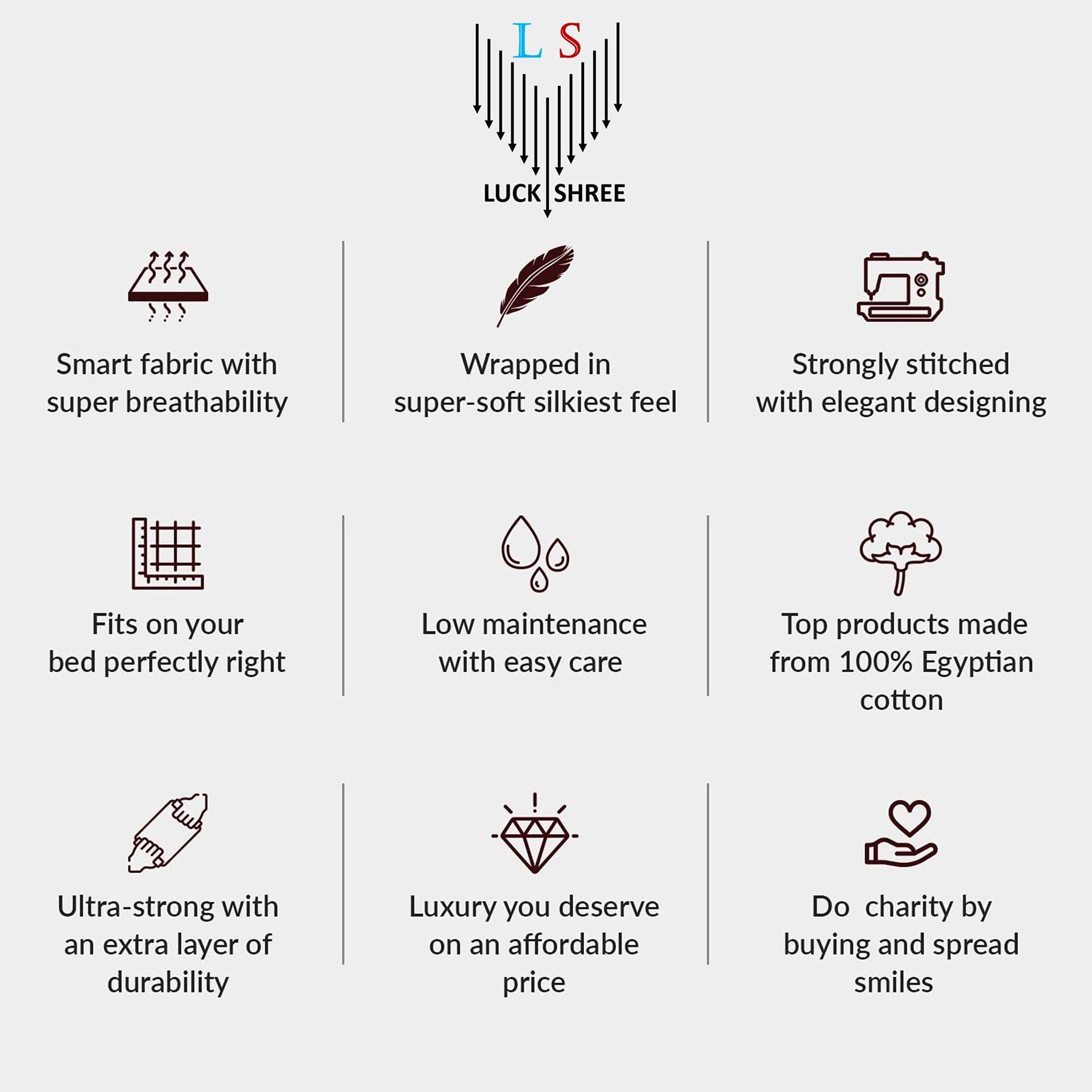 LuckShree LuckShree RV Sheets Striped Pattern RV Camper King 72\" X 80\" 4-PC Sheet Set 600 Thread-Count 100% Soft Luxury Egyptian Cotton Made for RV Camper Boat Motorhomes, 15-Inch Deep Pockets - Taupe Stripe