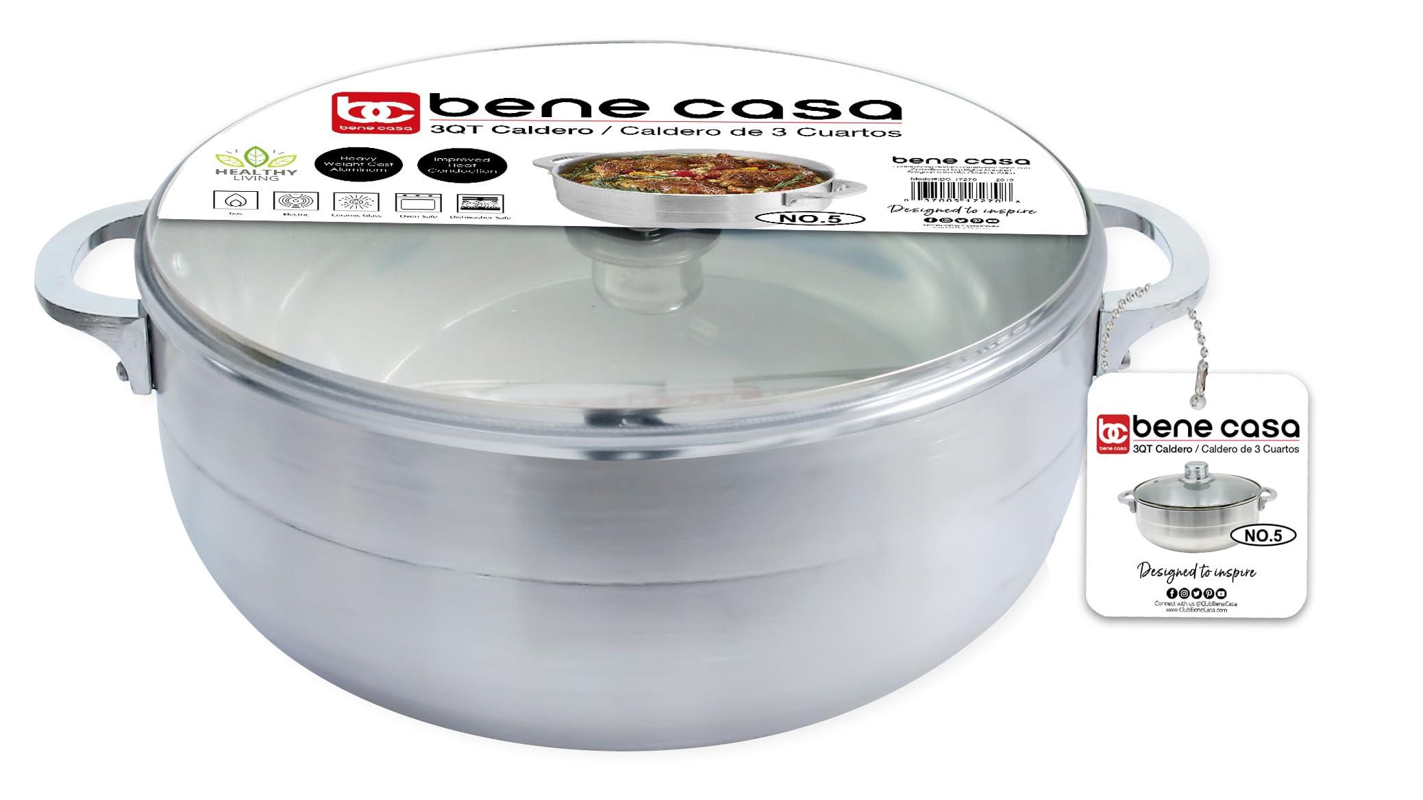 MBR # 5 ALUMINUM CALDERO W/LID (3.