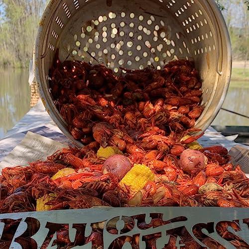 Bayou Classic Bayou Classic 1136 36-qt Stainless Stockpot w/Vented Lid and Stainless Perforated Basket Features Stainless Welded Handles Perfect For Steaming Boiling or Frying