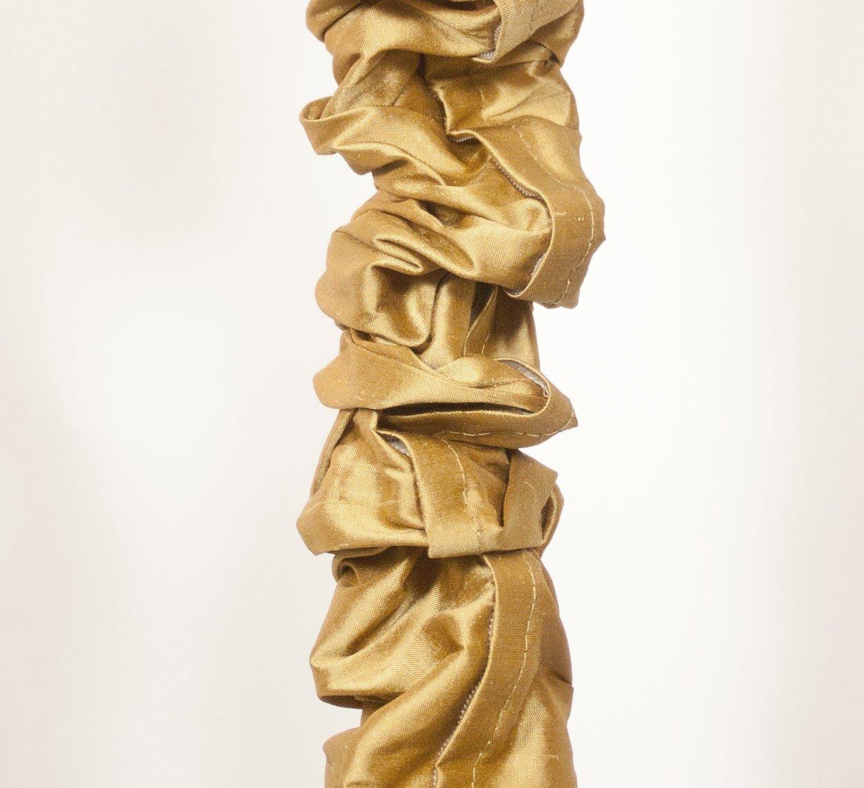 Designer Cords from Collections by Design Bone 100% REAL Silk Chandelier Chain Cover Velcro Closure 6 ft long