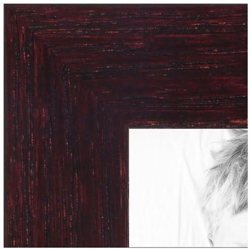 ArtToFrames ArtToFrames 21x36 inch Cherry Stain on Red Oak Wood Picture Frame, 2WOM0066-81784-YCHY-21x36