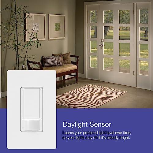 Lutron Lutron Maestro Motion Sensor Switch | 2 Amp, Single Pole | MS-OPS2-PD | Palladium