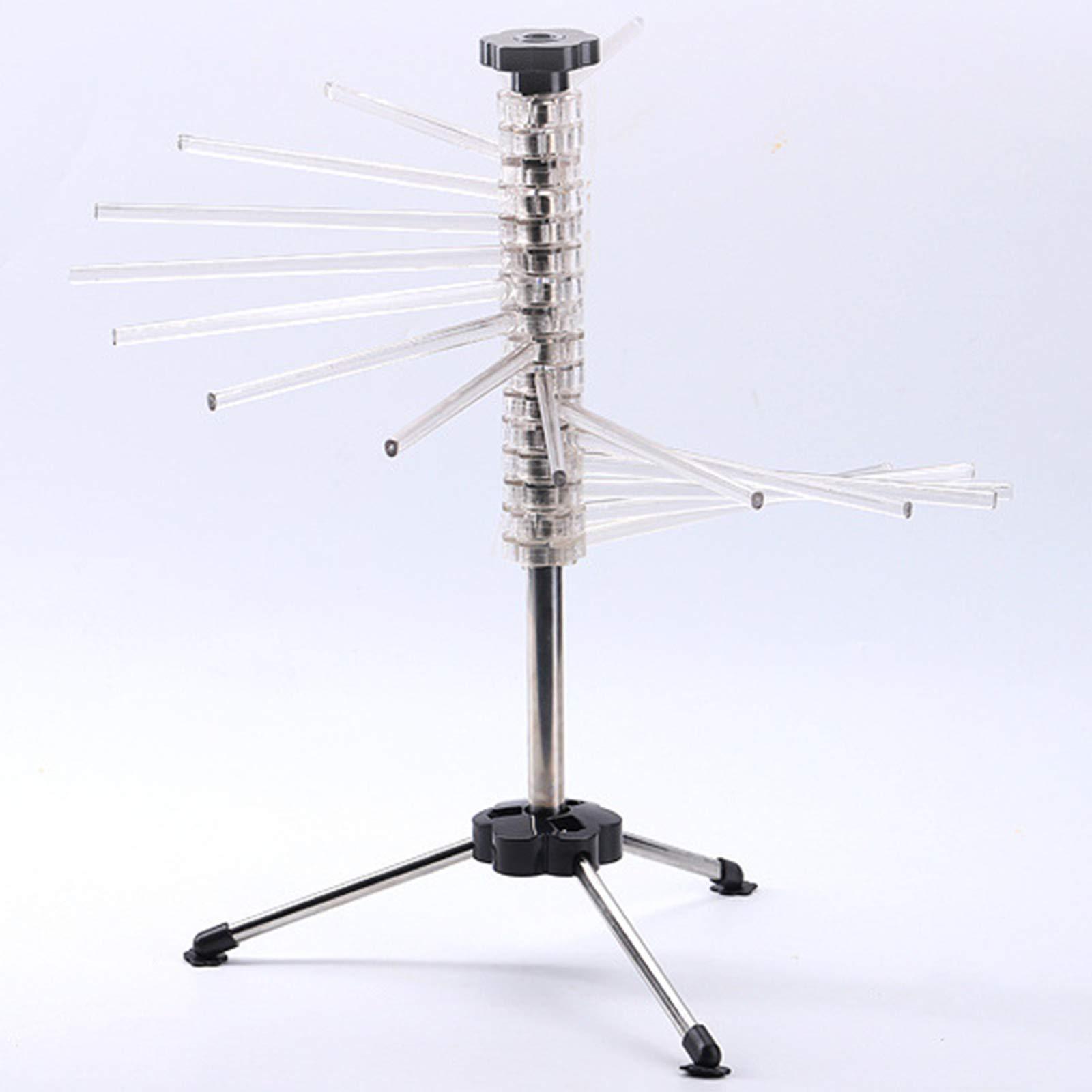 ZHENZQ ZHENZQ Pasta Drying Rack Stainless Steel Spaghetti Dryer Stand Kitchen Noodles Drying Holder Hanger