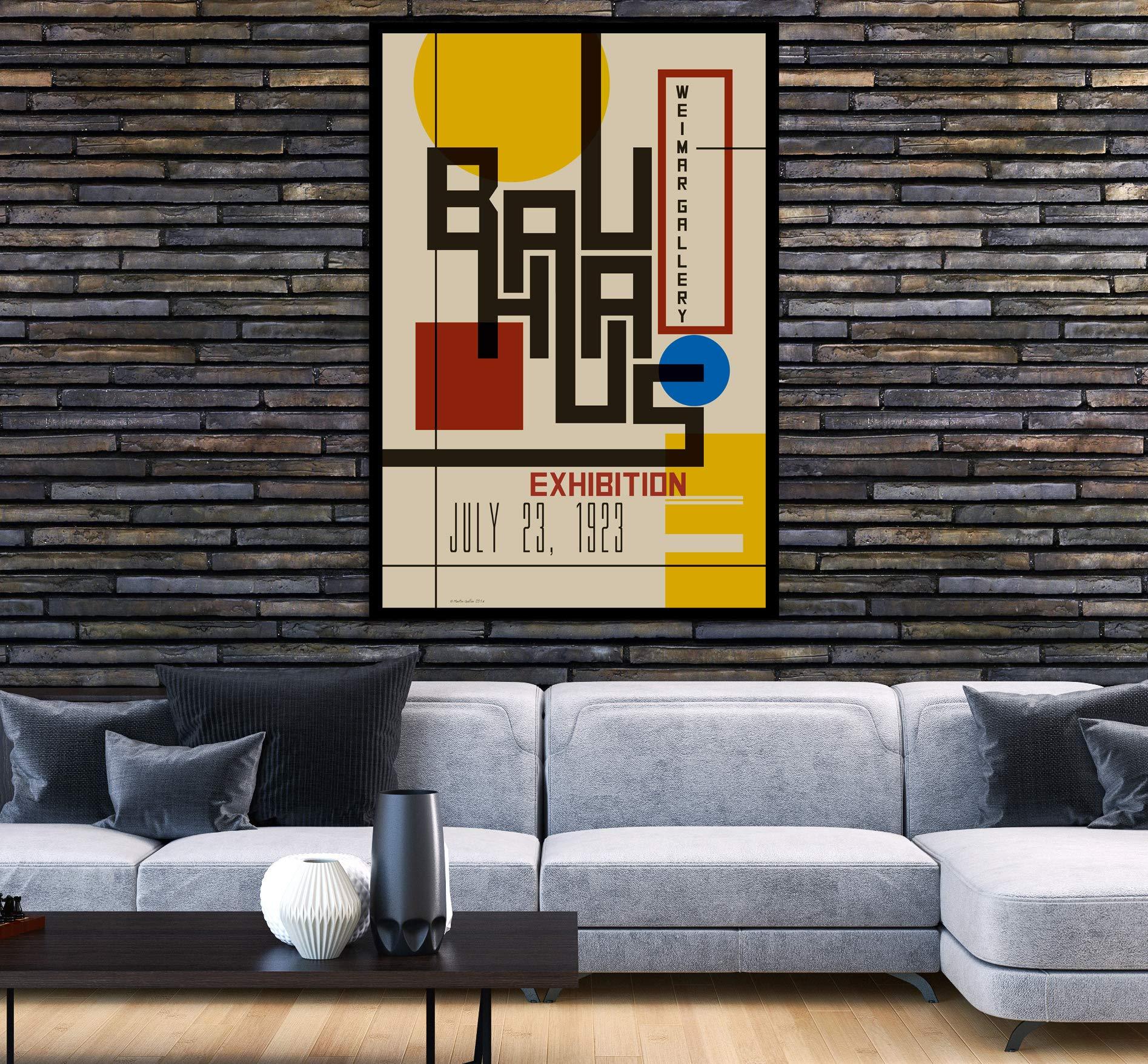 Generic Generic Bauhaus Exhibition Poster (12\" x 18\")