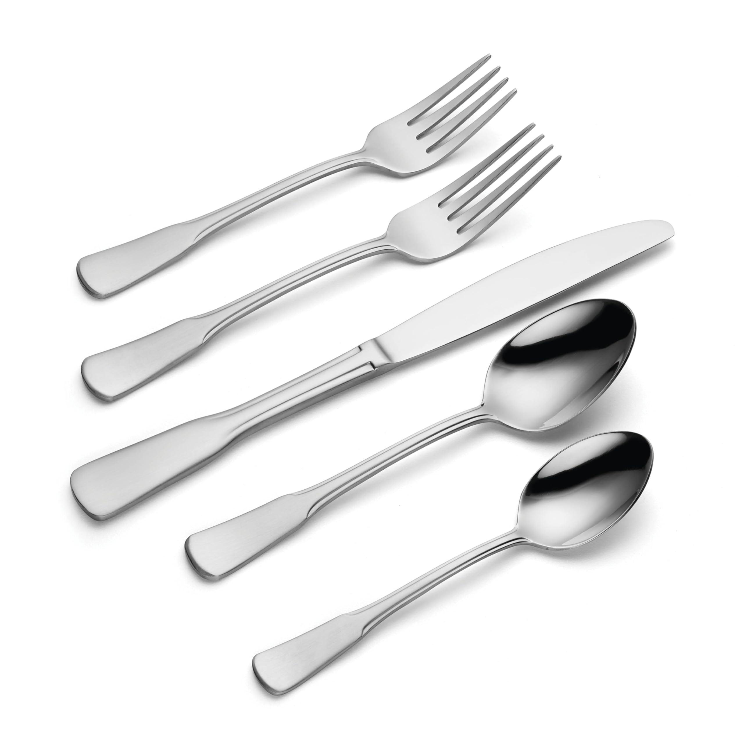 Oneida Oneida Colonial Boston 45-Piece Flatware Set, Service for 8