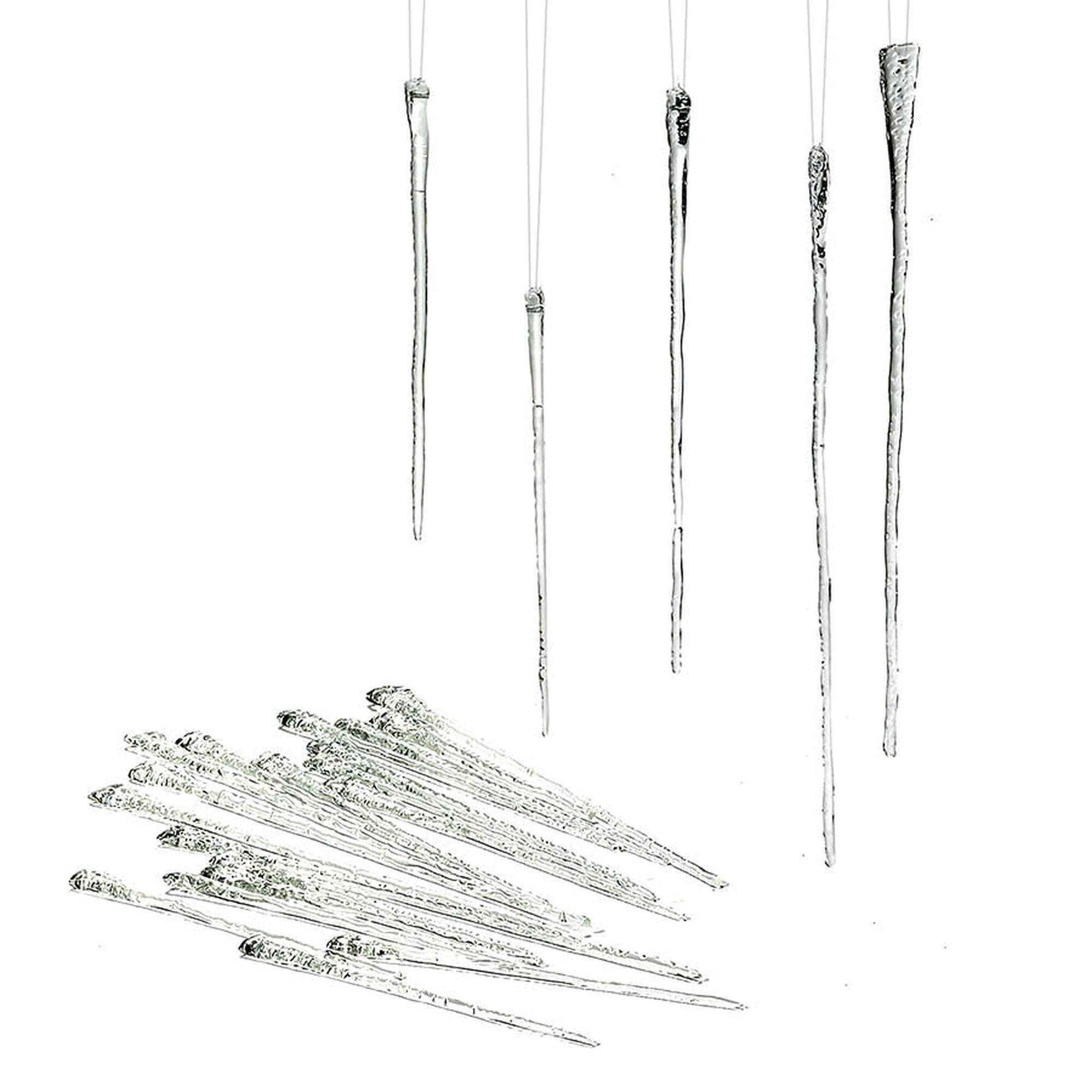 Department 56 Department 56 Glass Icicle Ornament (Set of 24), Christmas