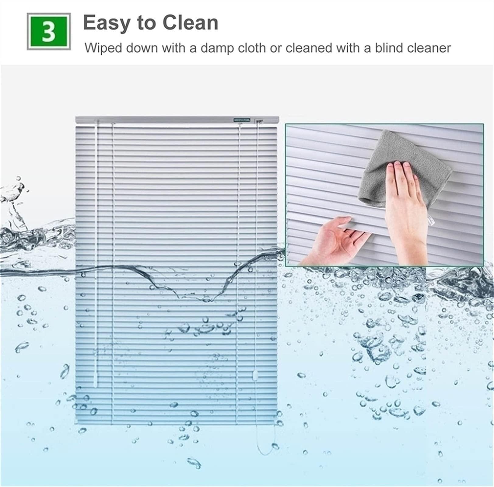 JLXJ JLXJ Thermal Blackout Blinds for Kitchen Bathroom Office Door Window, Blue Aluminum Side Pull Roller Shade, 80cm/120cm/140cm Wide (Size : 80220cm(31.586in))