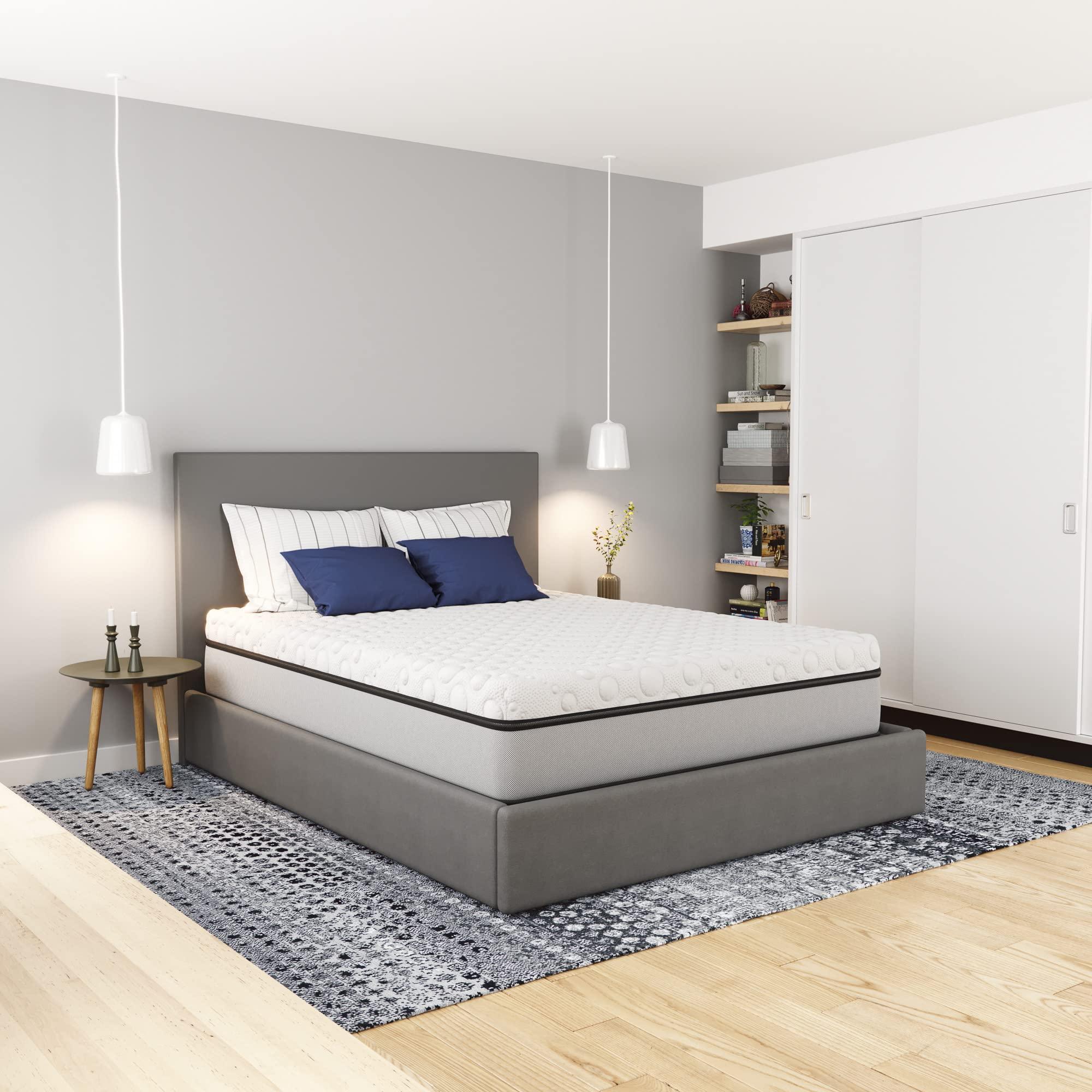 YOGASLEEP Yogabed Cool Gel Memory Foam Mattress With CertiPUR Certified Foam Core for Support, Copper Regulates Temperature & Open-Cell Foam Technology Allows Airflow & Shifts Heat Away From The Body: Twin XL