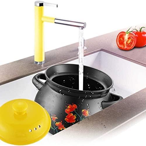 ZJXDPBF Casserole With lid, Cast Iron Pot with Lid, Non-Stick Cooking Pan, Casserole, Enameled Cast Iron Casserole Dish with Lid, Clay Casserole Pot Terracotta Stew Pot Clay Cooking Pot