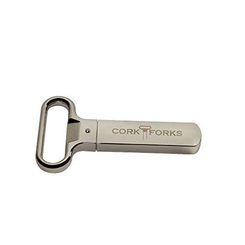 corkforks Two Prong Cork Puller With Sheath (3 Pack) and FREE Foil Cutters (3)